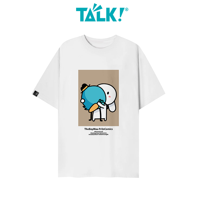 Áo thun unisex thỏ én bro - talk!