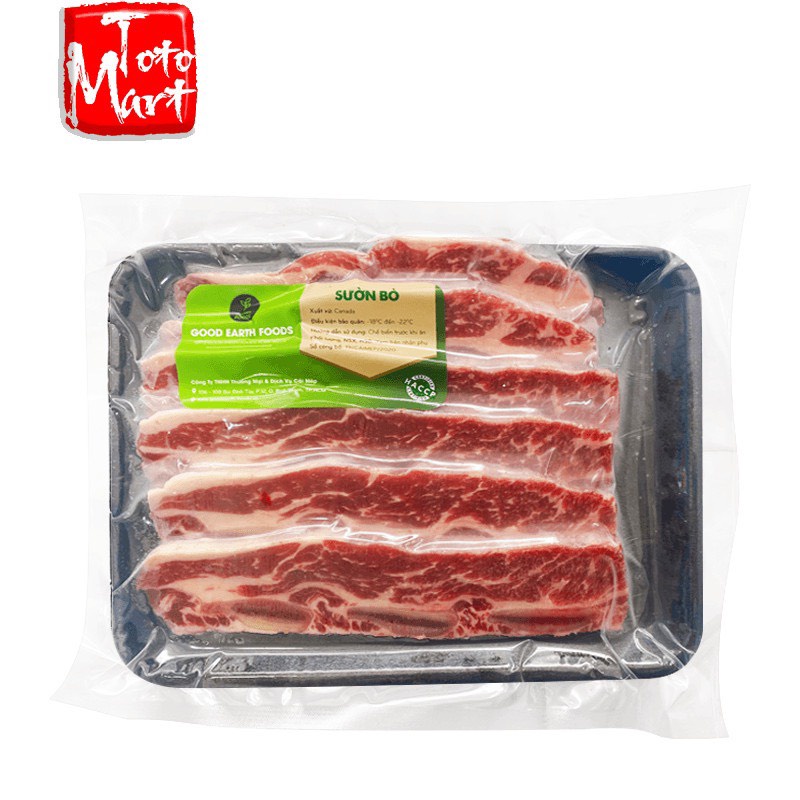 Sườn bò nhập khẩu - có xương