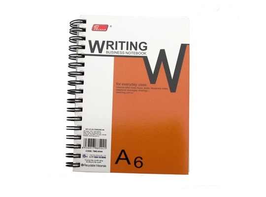 Sổ lò xo pgrand writing a6 200 trang
