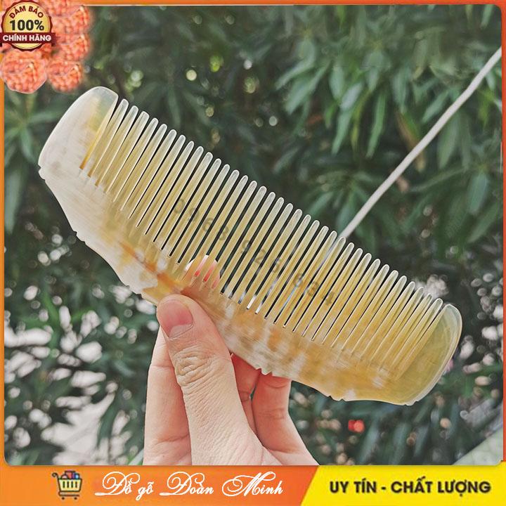 Lược chải tóc - Lược sừng múi bưởi
