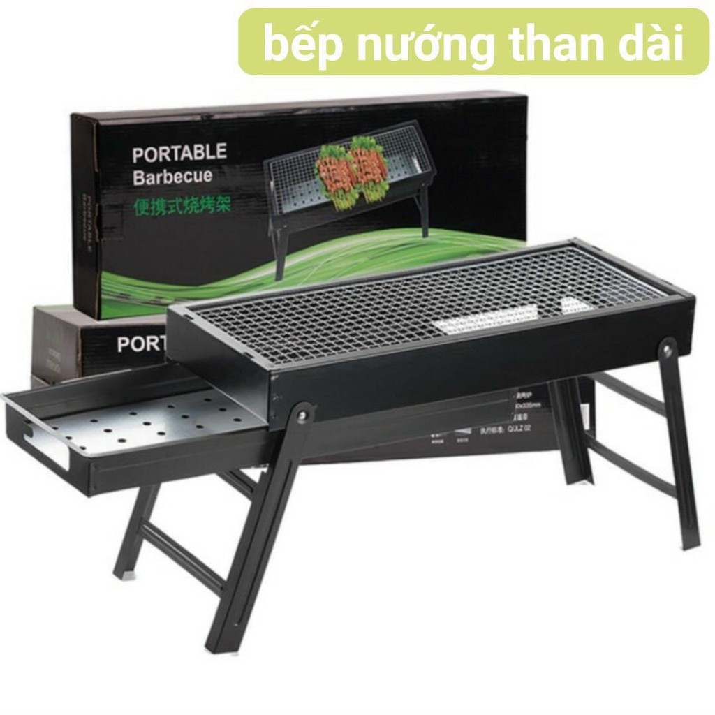Bếp nướng than chống khói kèm Vỉ nướng Hình chữ nhật