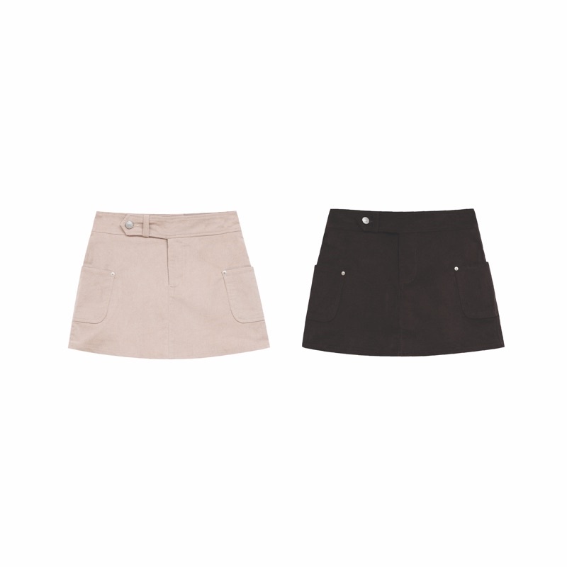 Chân váy ngắn pradies pocket mini skirt