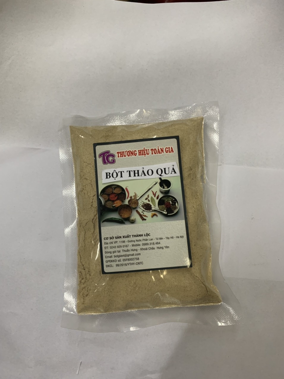 Bột thảo quả cao cấp gói 100gr, 500gr - Nữ hoàng của các loại gia vị