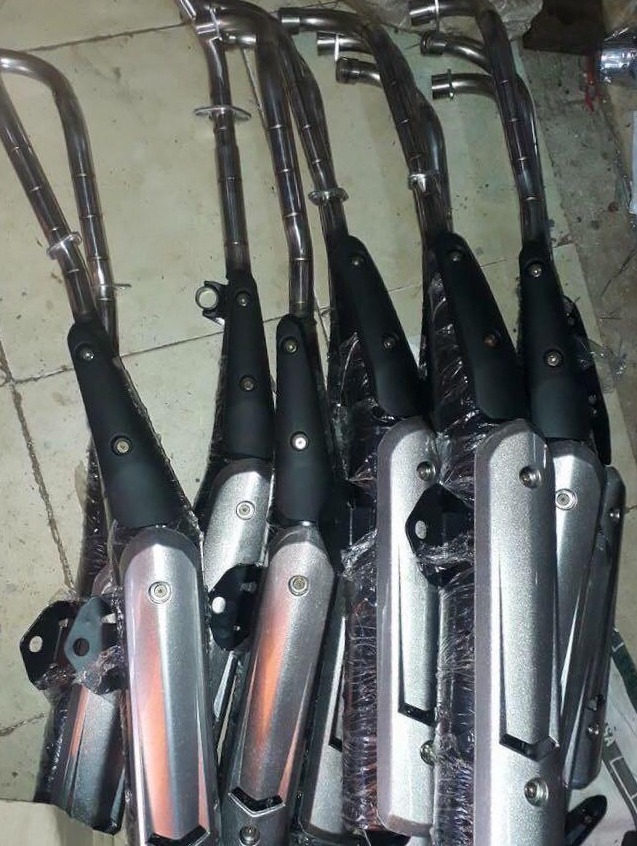 Pô Spark gắn xe wave xe Sirius