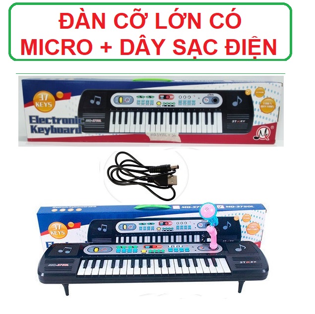 [HCM]Đàn organ đàn piano cho bé loại tốt có micro màu hồng âm thanh cực hay