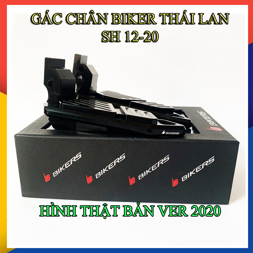 Gác chân bikers thái lan chính hãng cho sh 350i, sh 300i, sh 2012-2020