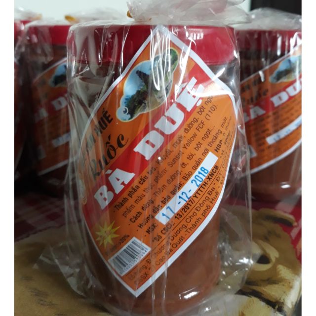 Mắm ruốc bà duệ chính gốc 400gr đặc sản huế