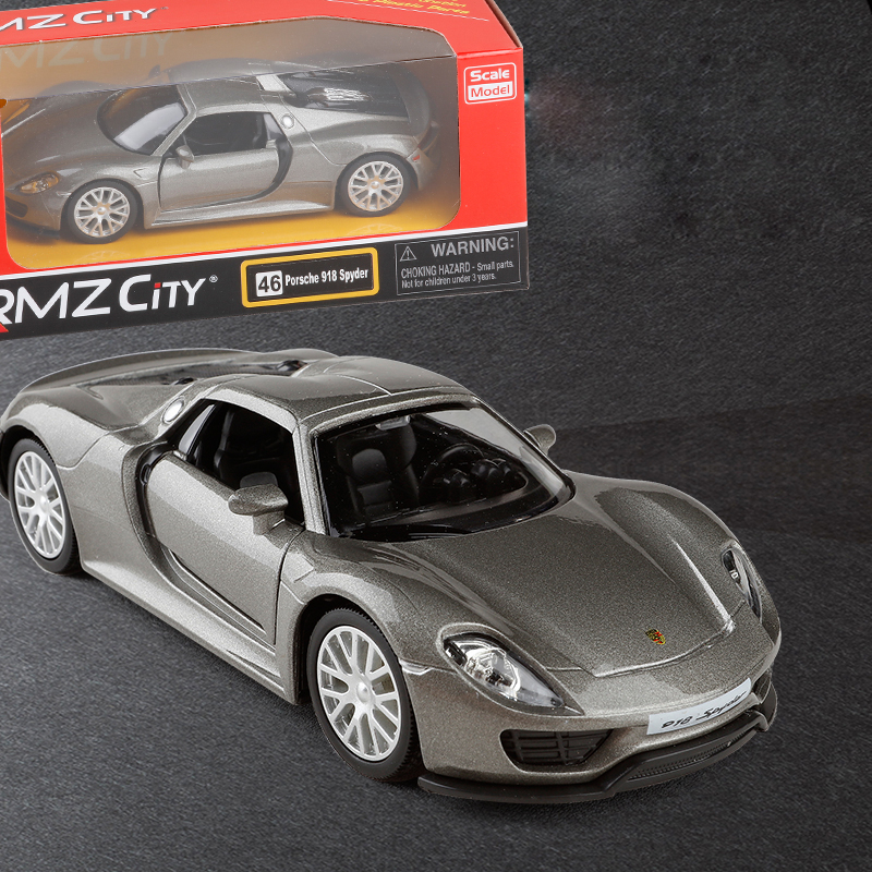 Xe ô tô mô hình đồ chơi Porsche 918 Spyder vỏ kim loại tỷ lệ 1:32