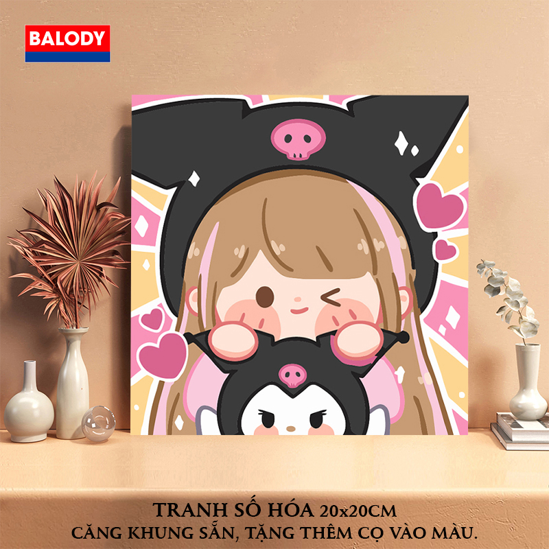 Tô Tranh Theo Số Kuromi Giá Rẻ Tháng 8,2023|Biggo Việt Nam