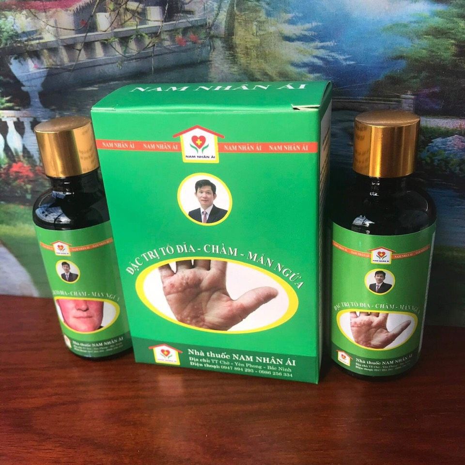 Tổ đỉa, chàm, chàm sữa, ghẻ nước, mẩn ngứa đông y gia truyền ông Lam