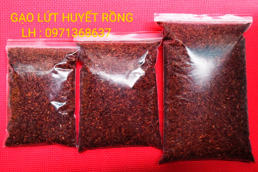 Gạo Lức Huyết Rồng Hữu Cơ nhập Campuchia về Việt Nam Gạo 12 tháng Đóng gói bao 20 KG