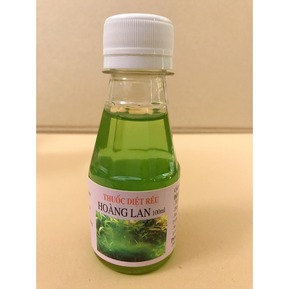 Thuốc diệt rêu hoàng lan 100ml cho bể thủy sinh,bể cá cảnh