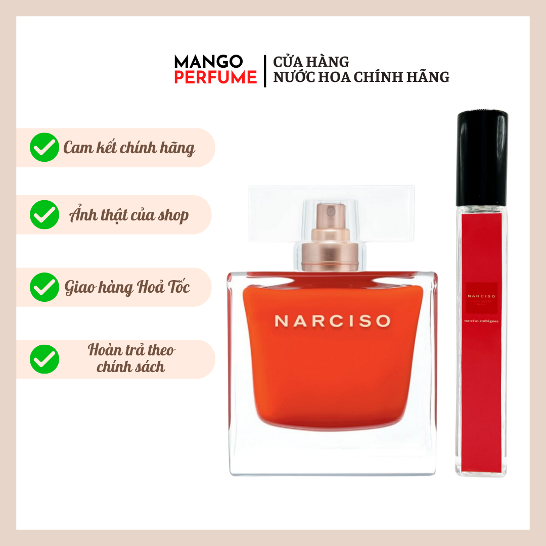 Nước hoa nữ Narciso Rodriguez Rouge EDT 10ml