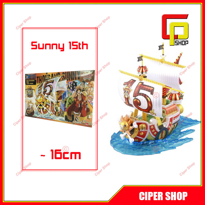 Mô hình thuyền Thousand Sunny 15 năm one piece