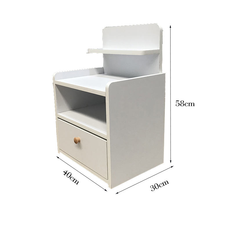 Tủ Đầu Giường Gỗ MDF Dày 17mm TDG-04 ZataFu
