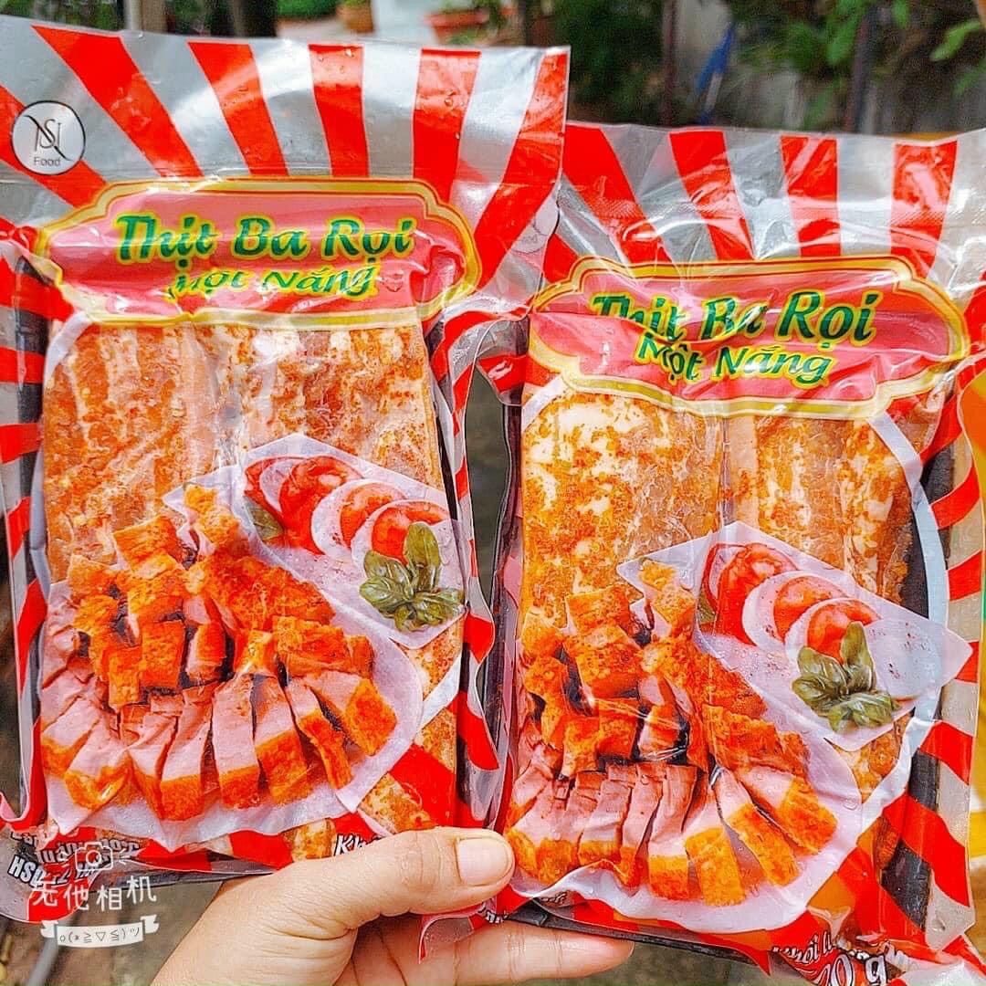 Giá sỉ 1kg ba rọi ướp sả 1 nắng - hải sản kỳ hà
