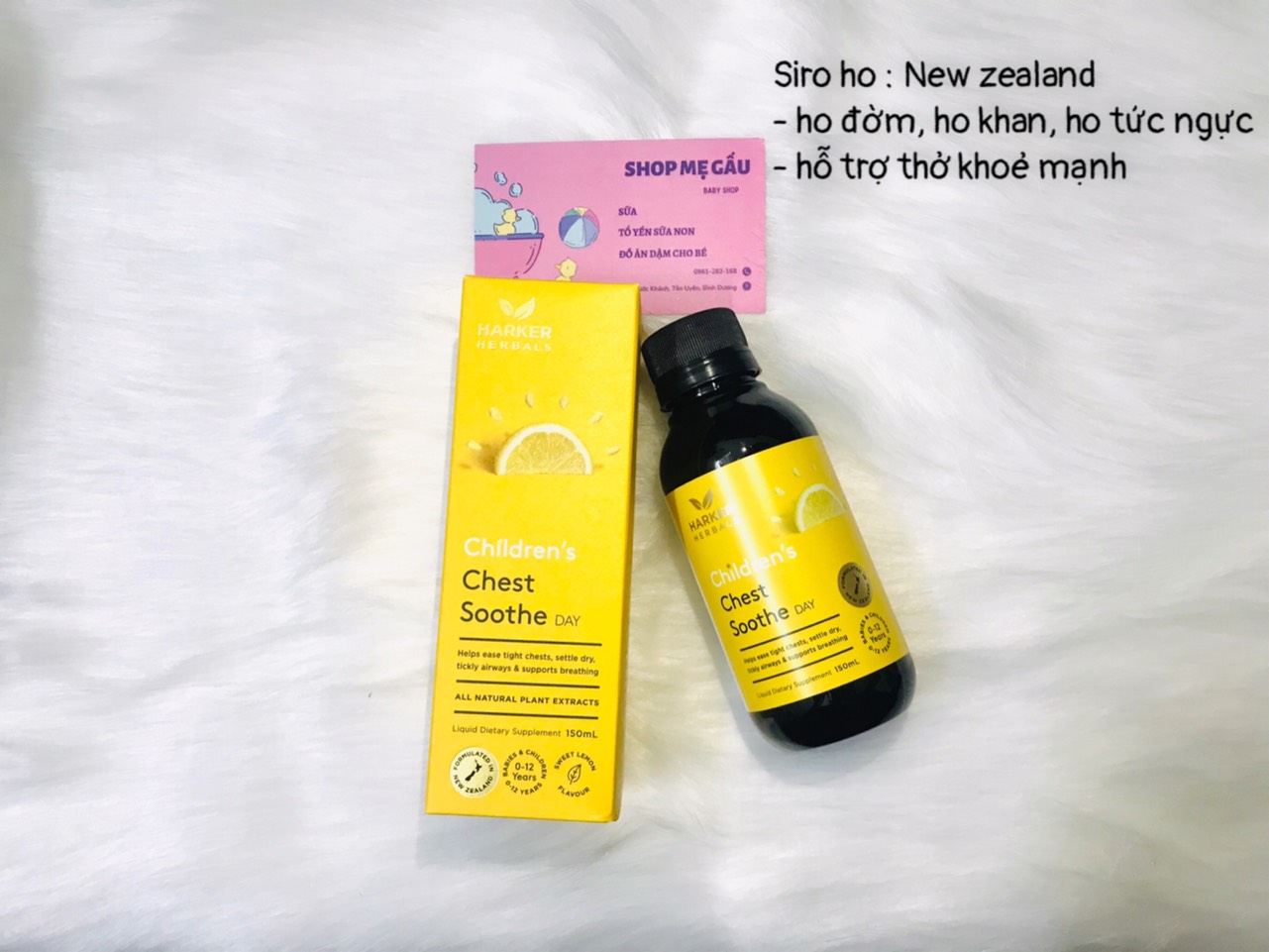 Siro Ho Harker Herbals Children’s Chest Soothe Day 150ml