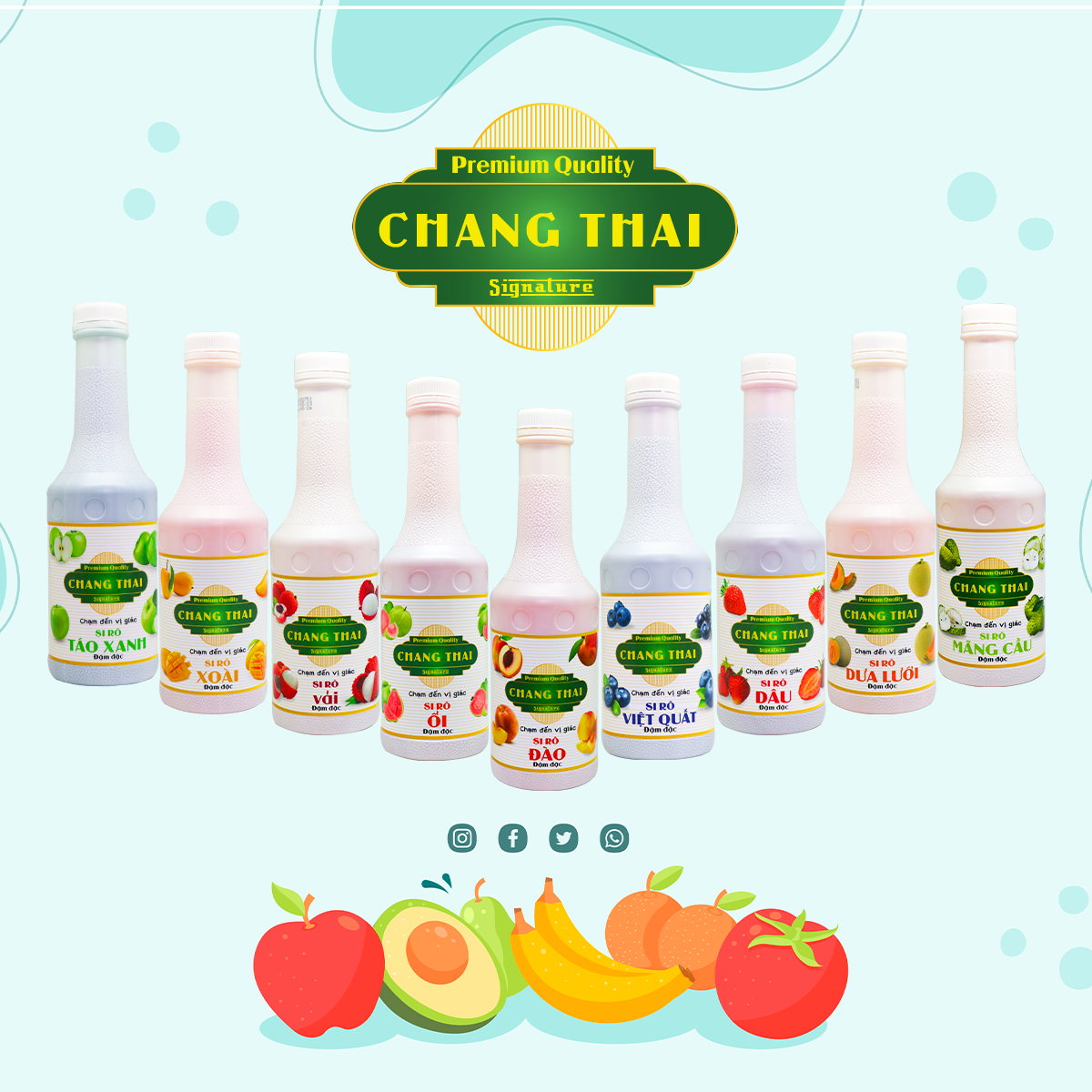 Siro Chang Thai 1000ml