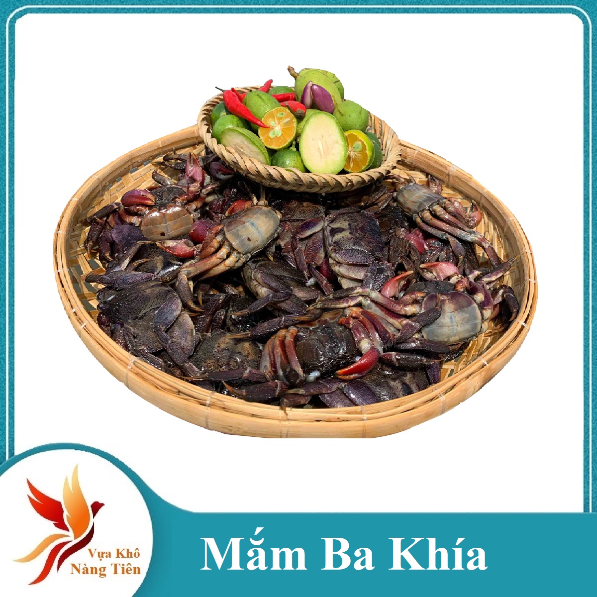 500gr mắm ba khía nguyên con đặc sản rạch gốc bạc liêu
