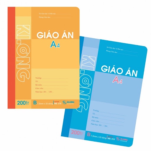 Vở, sổ giáo án 200 trang a4