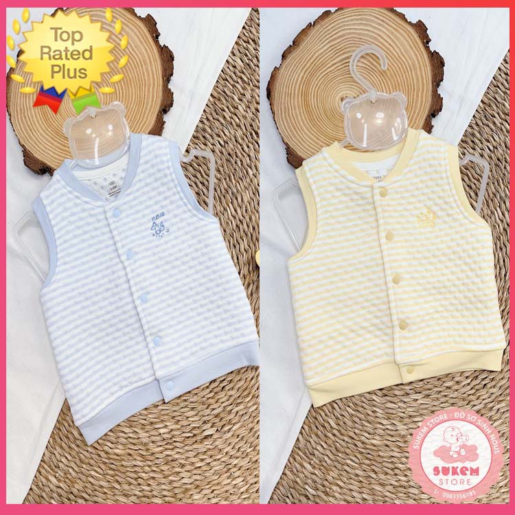 Áo Gile NOUS 2020 - Dành Cho Bé 3 Tháng Đến 2 Tuổi - 2 Màu Mới Nhất Cho Bé - Sukem Shop