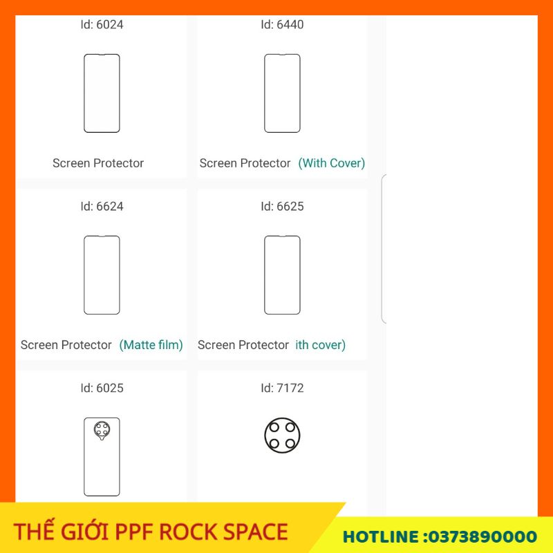 Dán màn hình PPF Xiaomi Poco F2 Pro ( Có Mặt trước, Mặt Sau, Full bộ theo lựa chọn) Rock Space