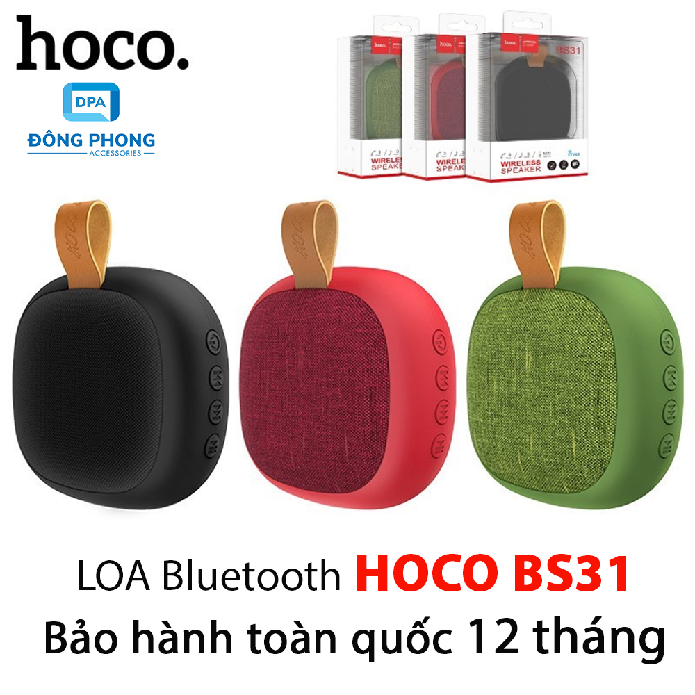 Loa bluetooth mini hoco bs31 chính hãng