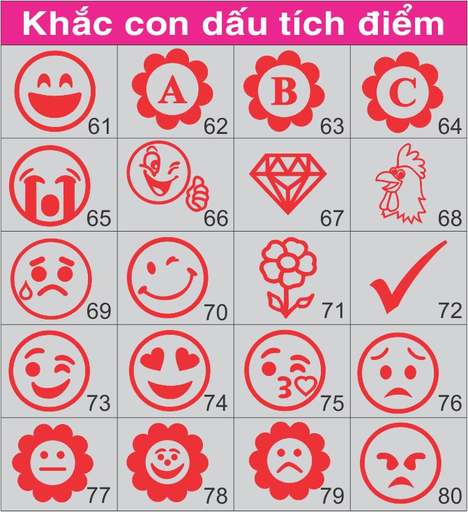 Khắc con dấu logo tích điểm đóng trên giấy khắc theo yêu cầu