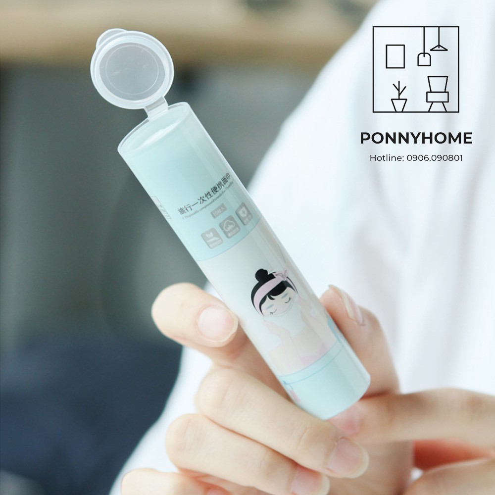 Khăn nén tiện dụng ponny