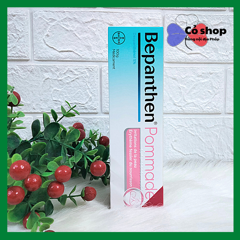 Kem chống hăm bepanthen pommade 100g hàng nội địa pháp đi air