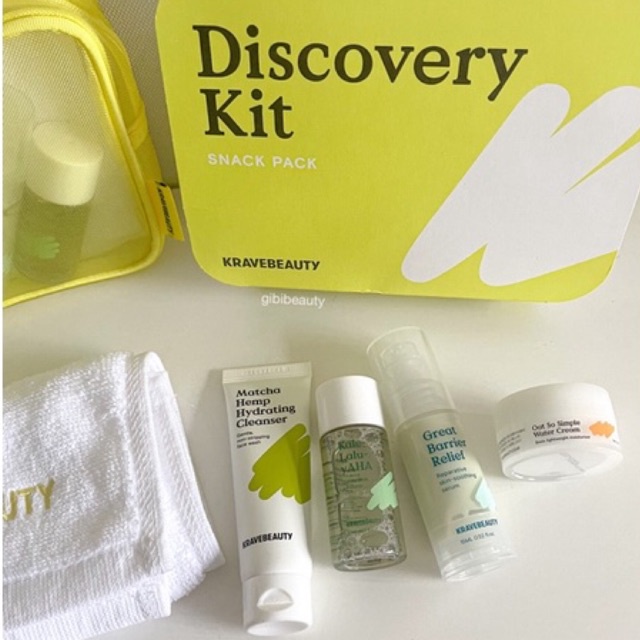 Bộ dưỡng da krave beauty discovery kit