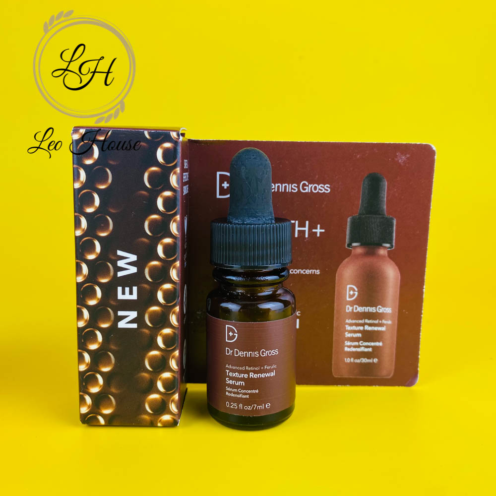 Tinh chất dưỡng da Dr Dennis Gross Advanced Retinol + Ferulic Texture Renewal - Chống lão hóa, đều màu da, sáng da