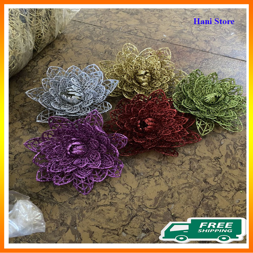 Hoa sen PK19 HANI STORE trang trí oản thờ, oản tài lộc, tháp bánh