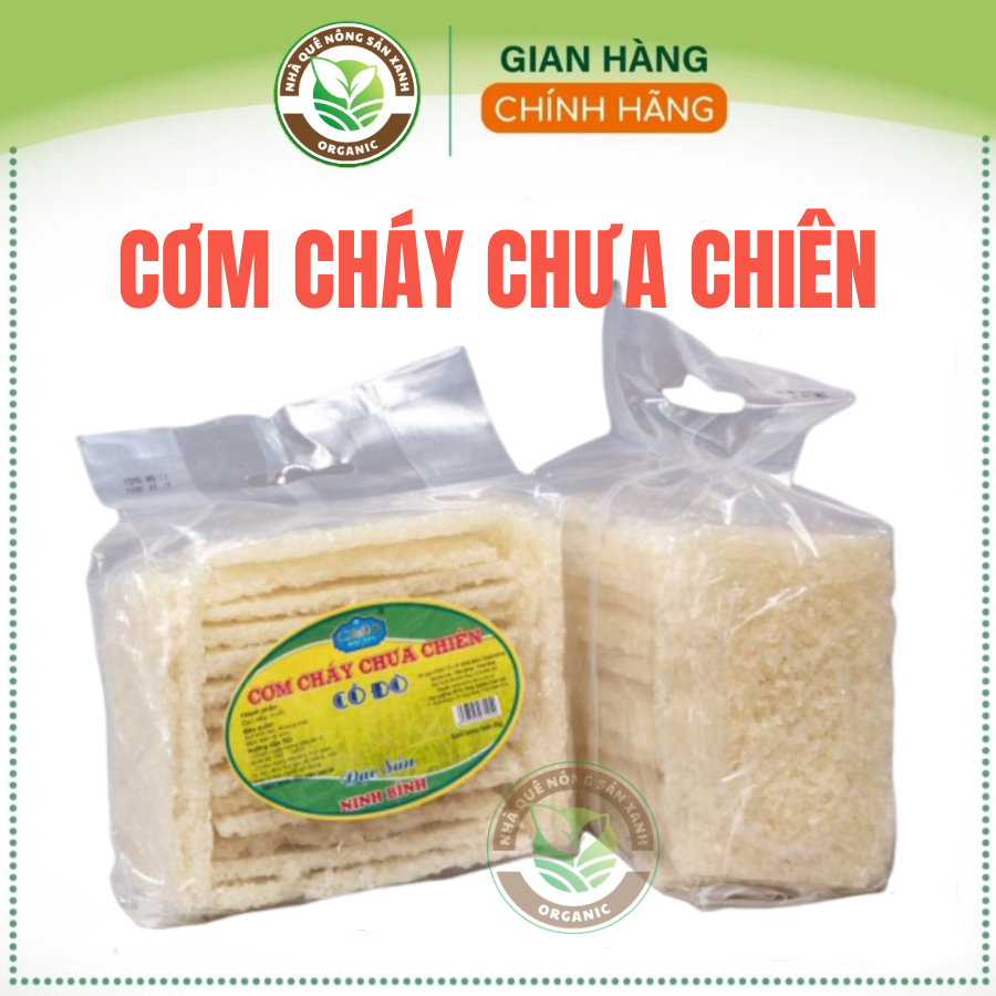 1kg cơm cháy khô tự chiên cố đô - đặc sản ninh bình