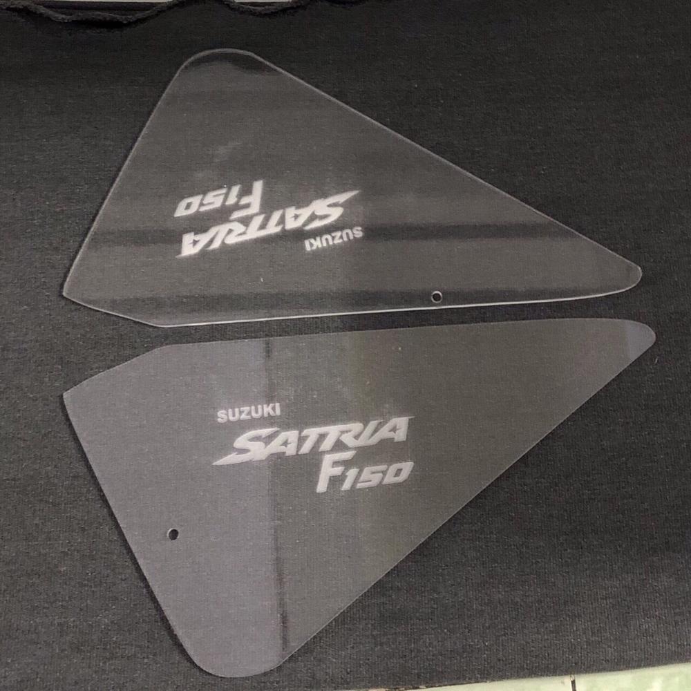 Ốp sườn trong suốt khoe nội công bên trong cho xe SATRIA FI