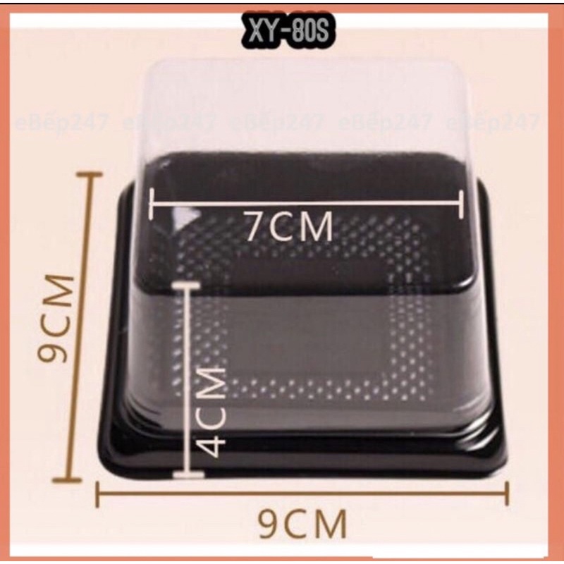 Hộp vuông đế vàng đựng bánh trung thu 50-150-300gr-xy65s-xy80s-xy12-12 - 156marthcm