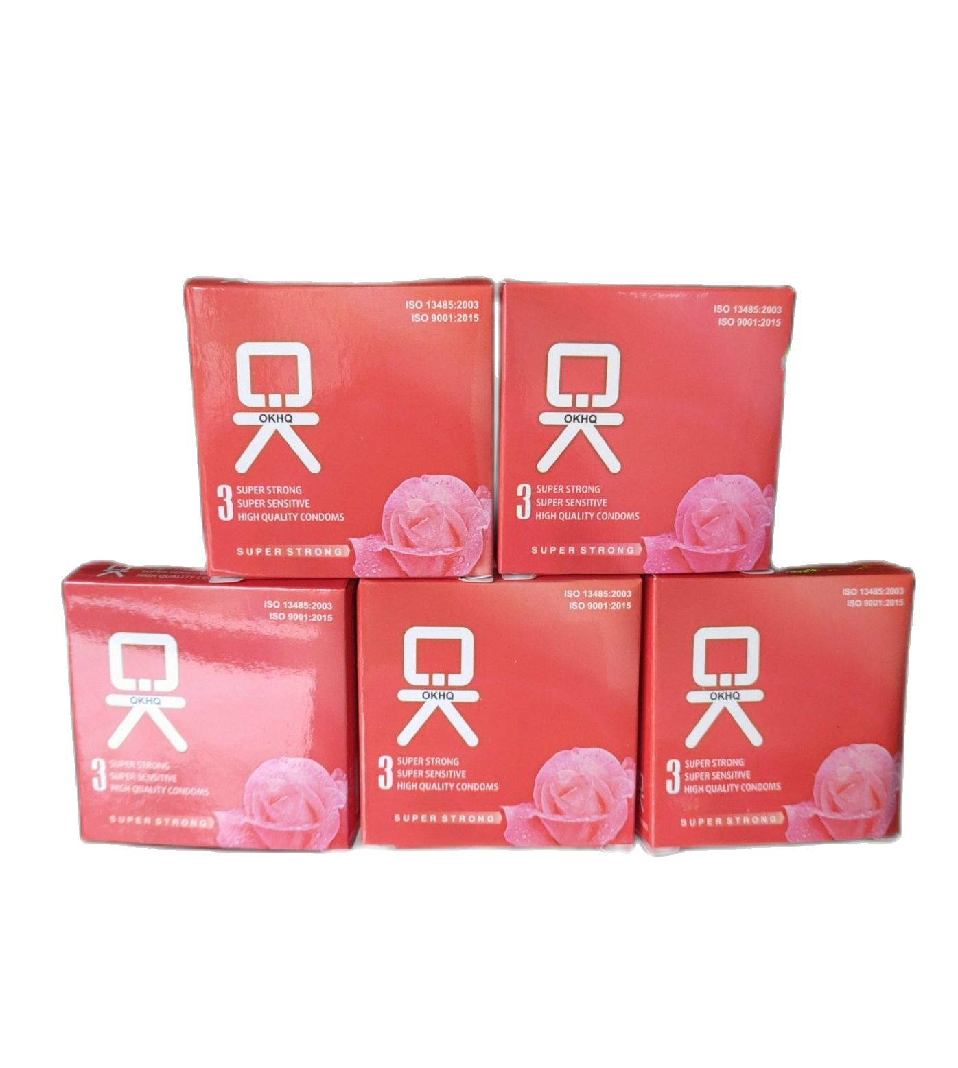 Combo 5 hộp bao cao su ok không mùi -- bao cao su gia đình