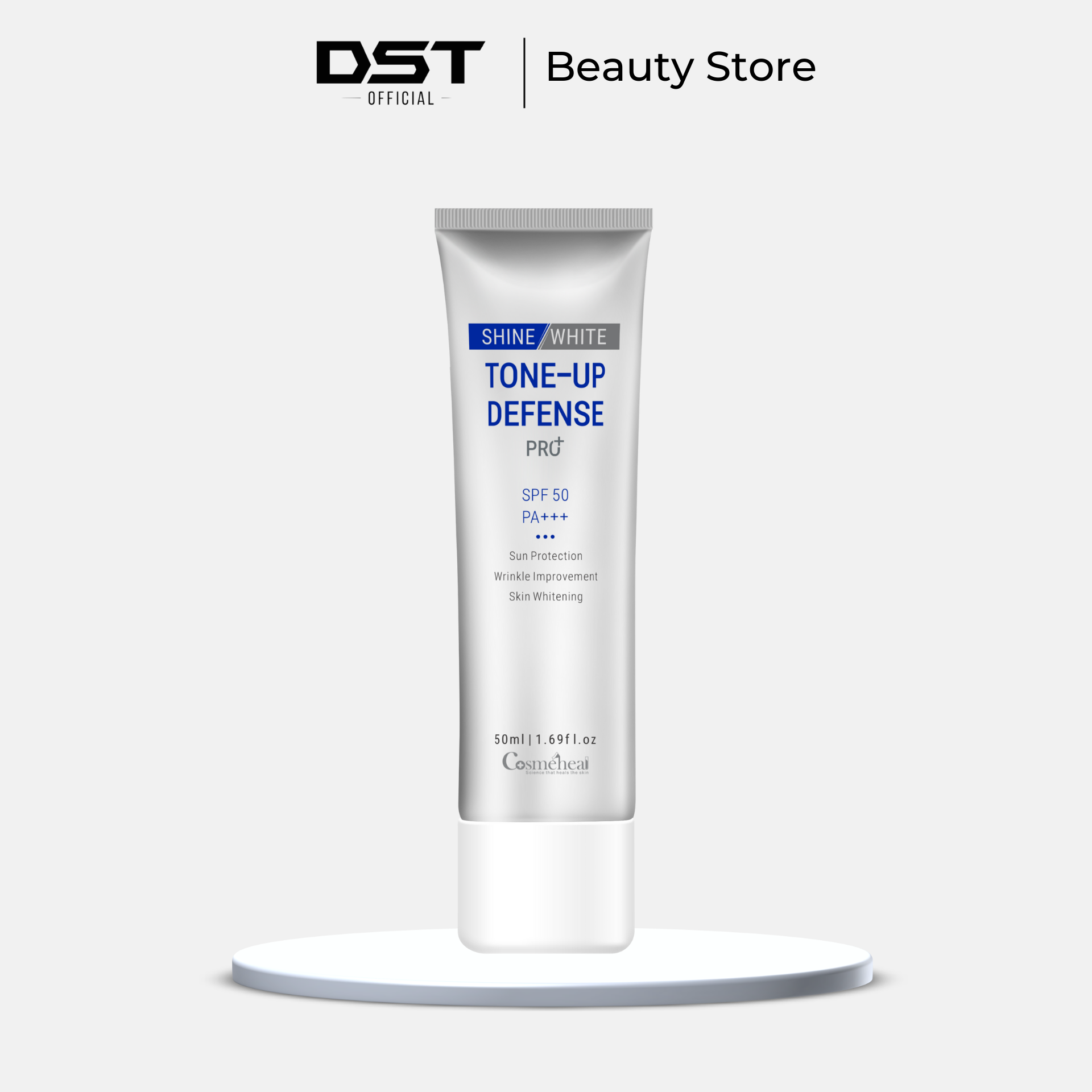 Kem Chống Nắng Cosmeheal Shine White Tone Up Defense Pro+
