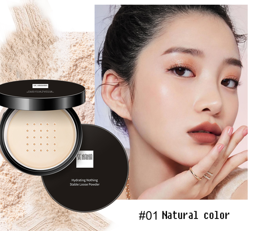 Phấn trang điểm Kiểm soát dầu lâu trôi Trang điểm không thấm nước Trang điểm-Che khuyết điểm -Không thấm nước