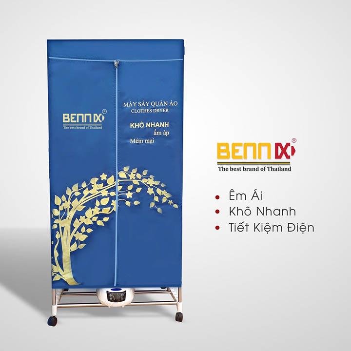 Tủ sấy quần áo đa năng Bennix BN-0186 cỡ nhỏ/BN-115TA cỡ to máy sấy quần