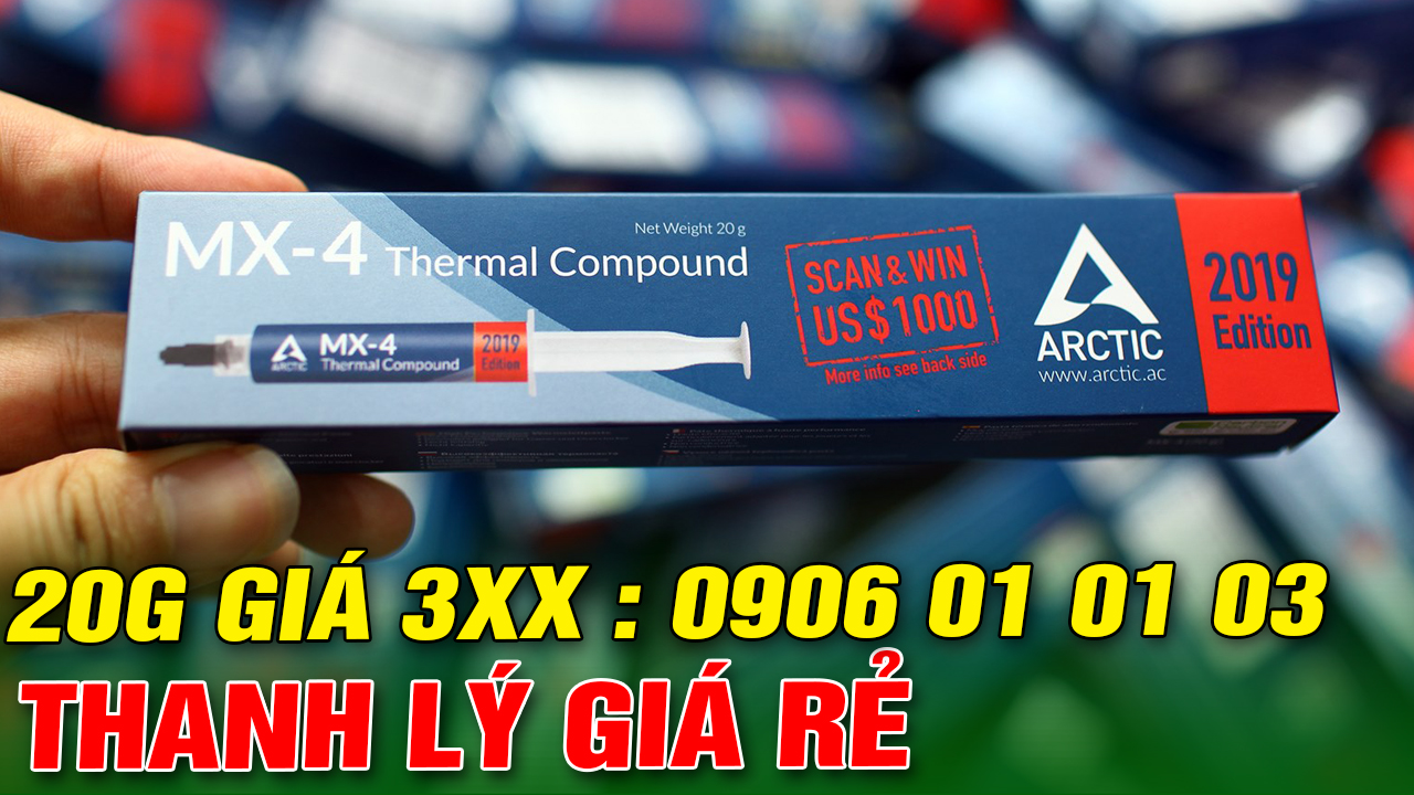 Kem tản nhiệt arctic mx-4 - 20g- tản nhiệt cpu và vga