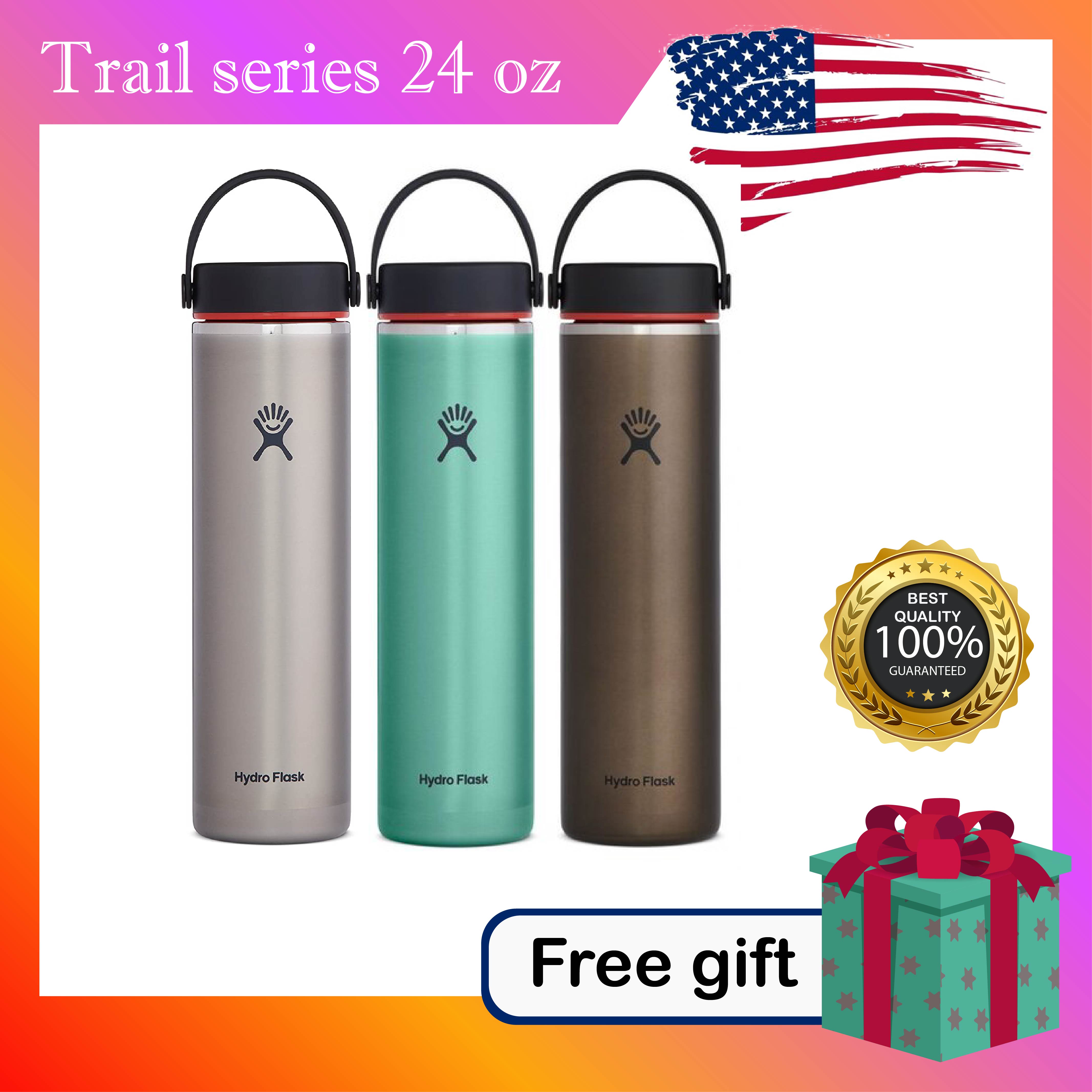 Hydro Flask Lightweight Wide-Mouth Vacuum Water Bottle 24 oz - Bình giữ nhiệt siêu nhẹ Hydro Flask dung tích 709