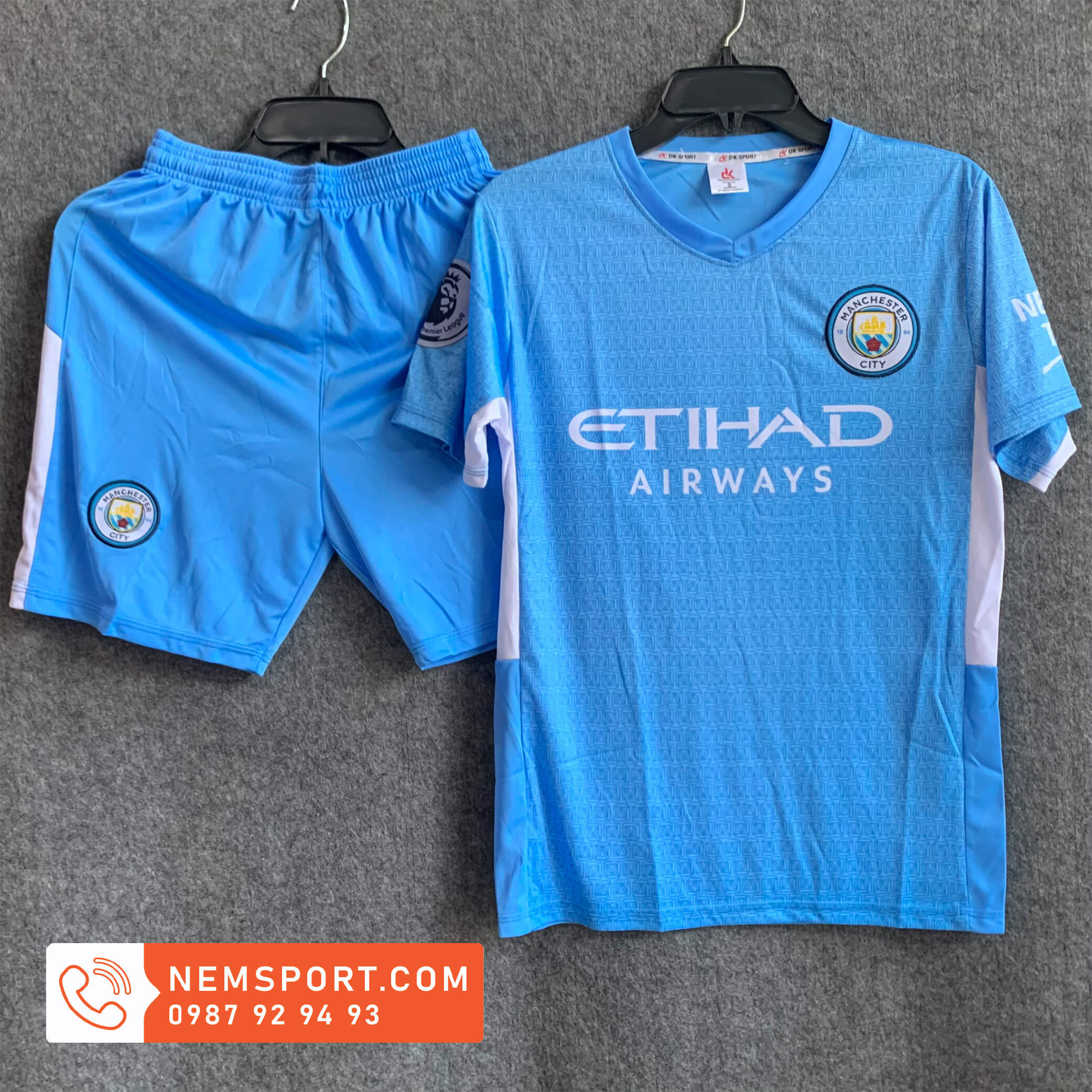 Bộ quần áo đá bóng manchester city mùa giải 2021-2022
