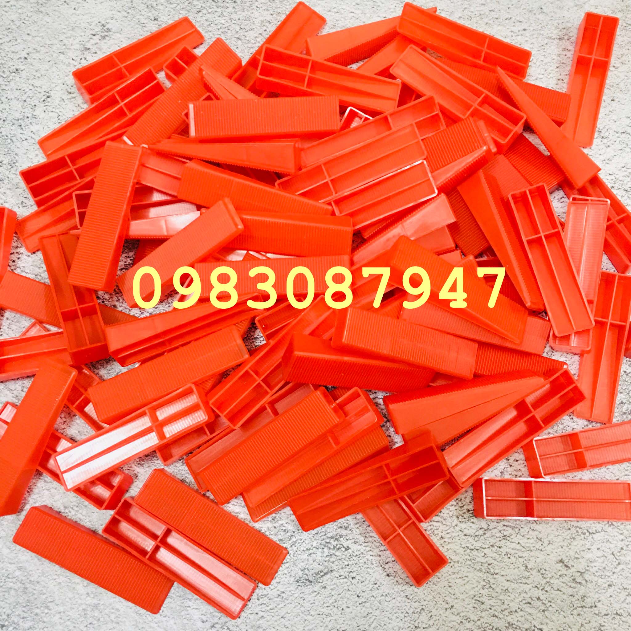 100 chiếc nêm cân bằng nêm cài ke cân bằng ốp lát gạch