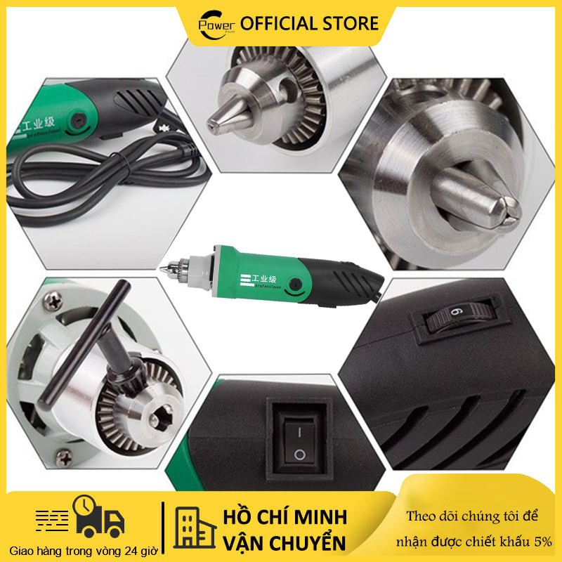 COD Máy mài khuôn thẳng 500w，Máy khoan mài điêu khắc 6mm đa năng công suất ,Máy khoan đa năng 500W 6 tốc độ Máy mài cầm tay,Máy mài khuôn mài khắc cầm tay đa năng mini