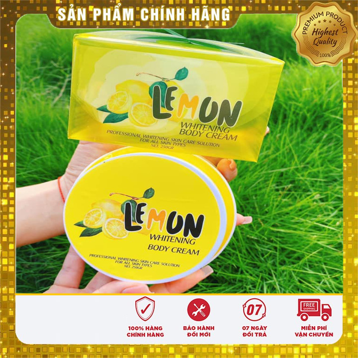 Kem body lemon chanh 2020