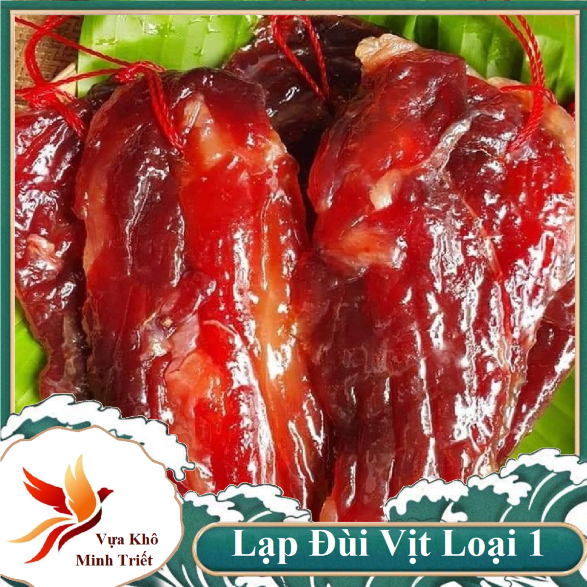 500GR LẠP VỊT LOẠI 1 ĐẶC SẢN MINH TRIẾT, KHÔNG HÓA CHẤT BẢO QUẢN- Vựa khô Minh Triết