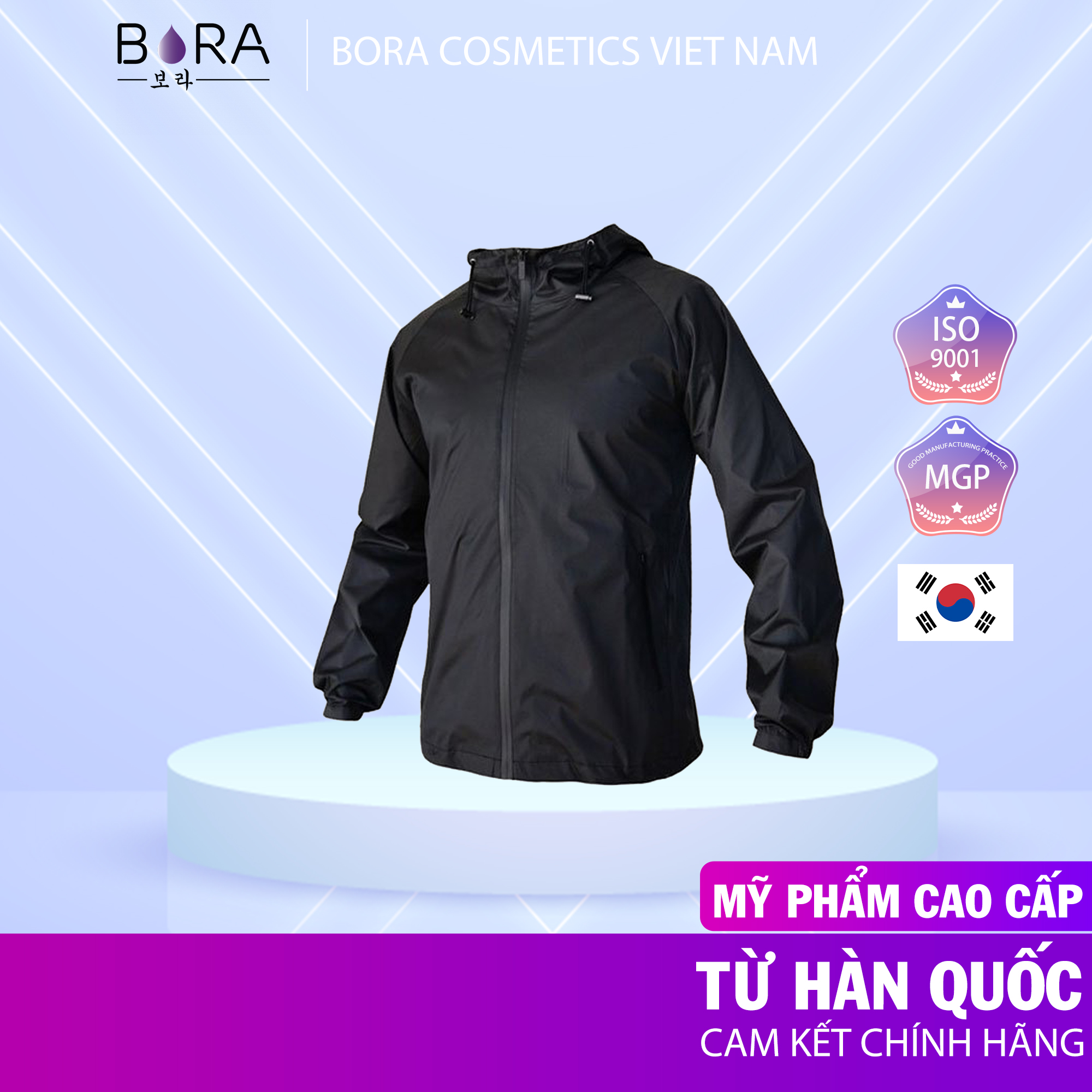 Áo khoác đa năng 2 in 1 - ba lô vải dù cao cấp