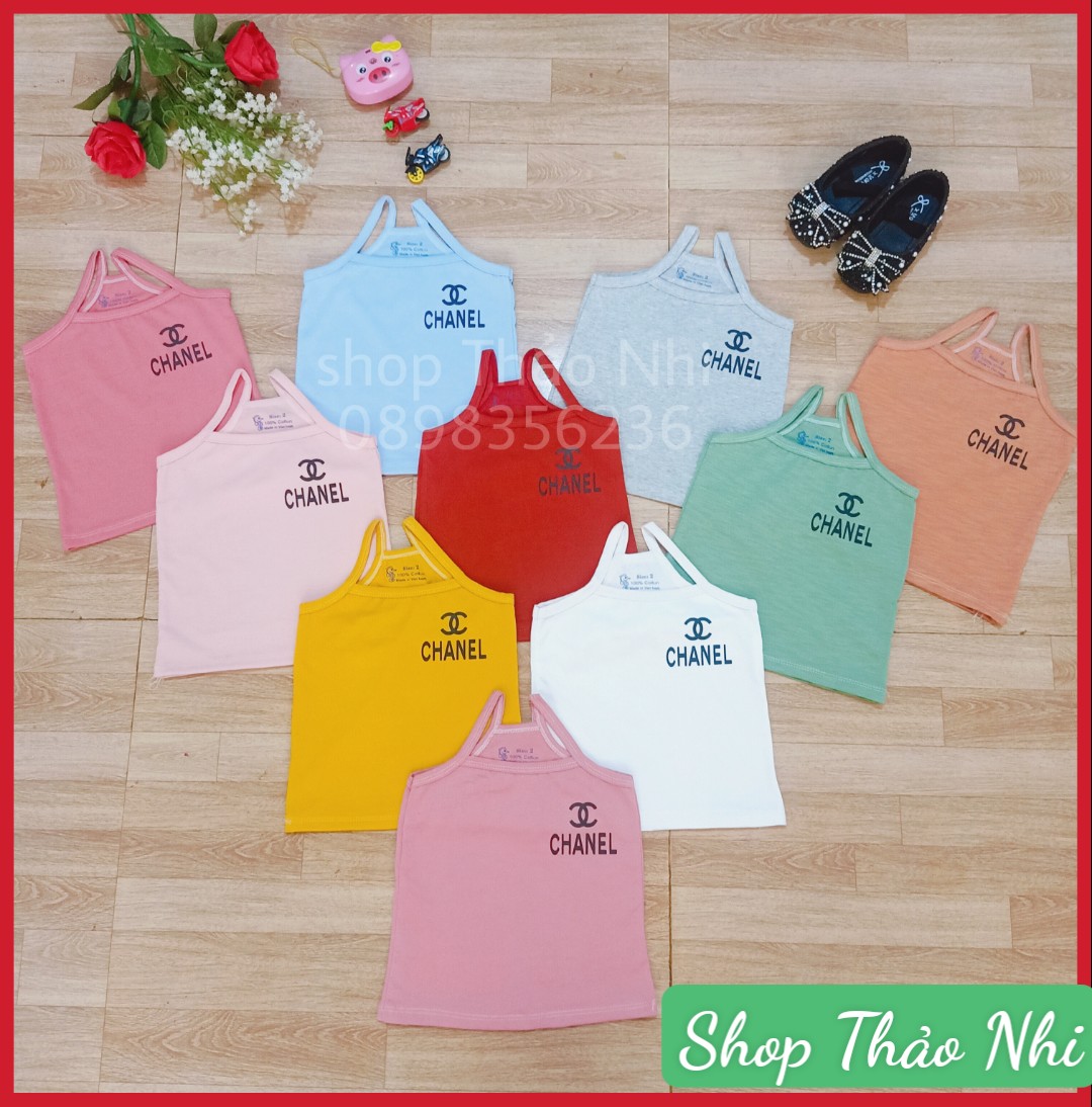 Sét 5 áo dây cn dễ thương cho bé gái (8-20kg)