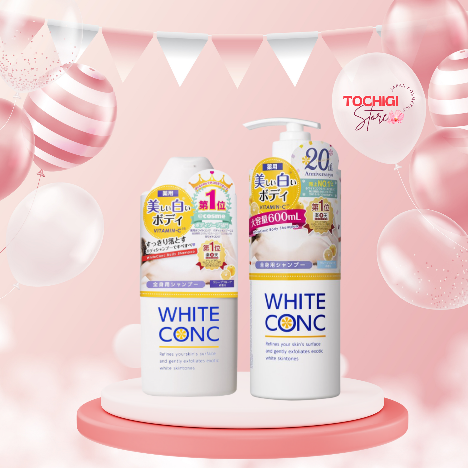 Sữa tắm trắng da toàn thân White Conc Body